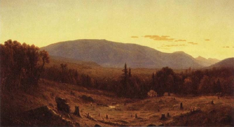 Sanford Robinson Gifford Hunter Mountain Twillight oil painting image